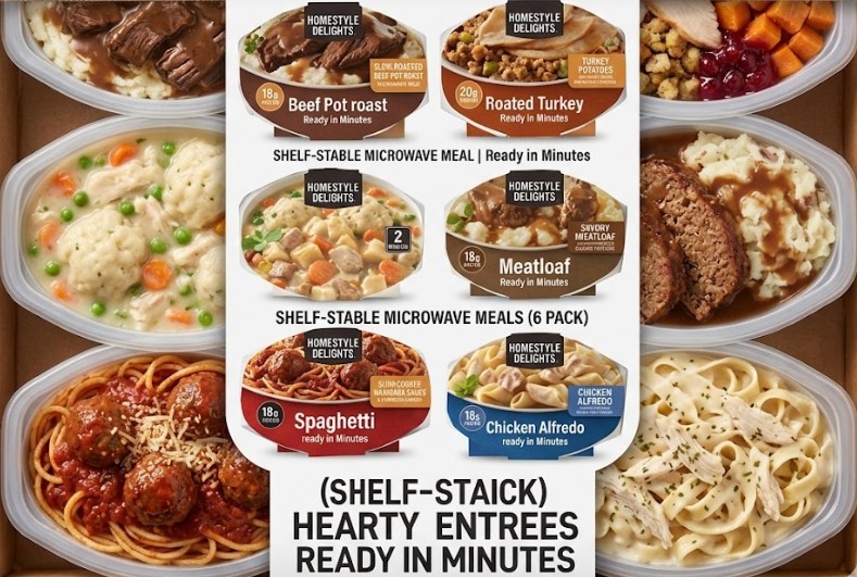 Shelf-Stable Microwave Meals