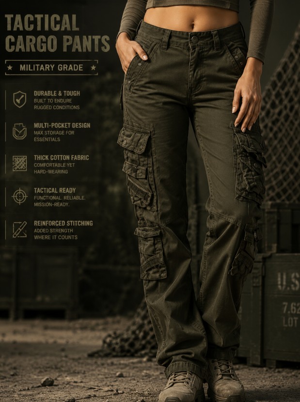 Women's Tactical Cargo Pants
